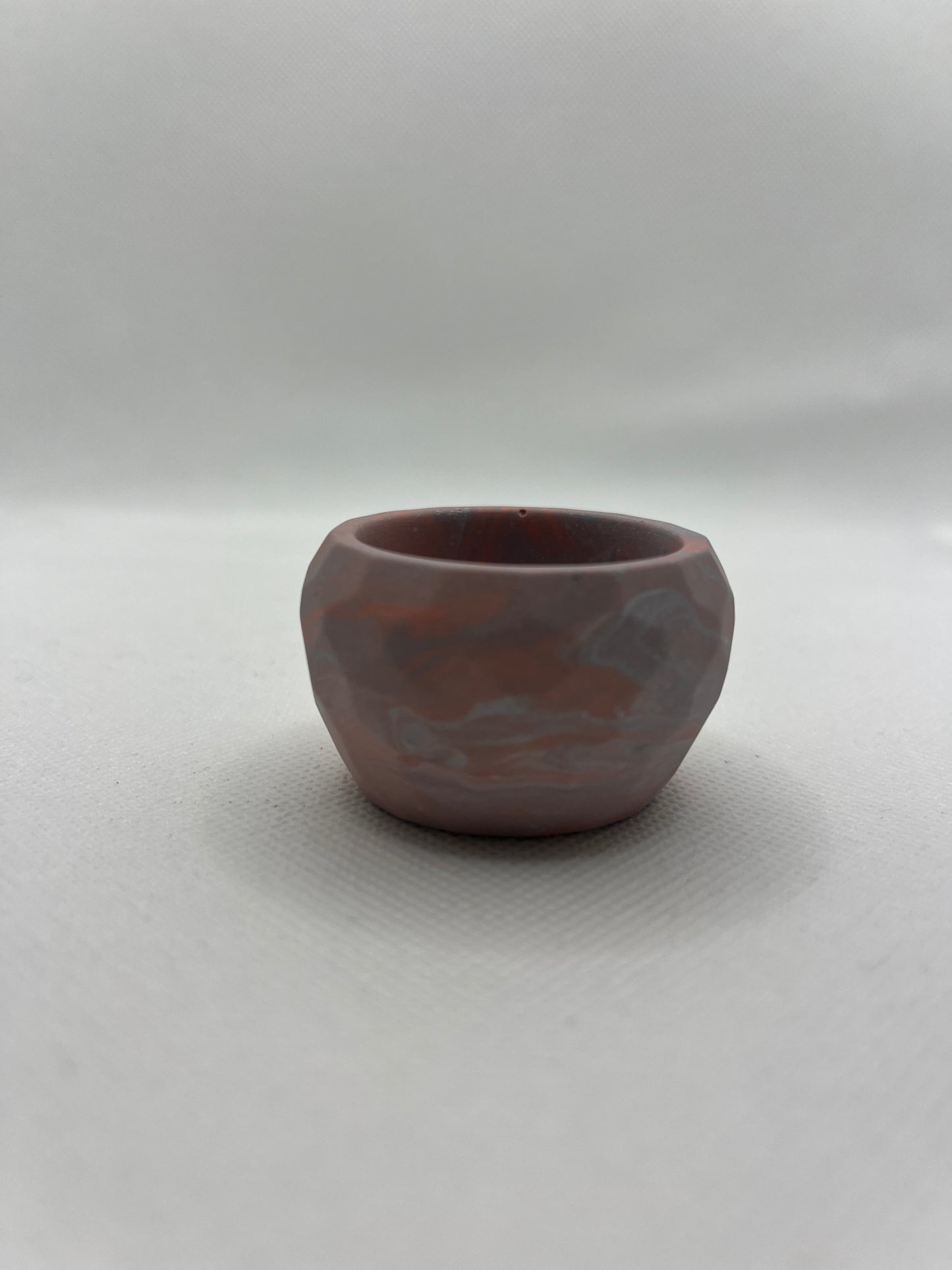Mini pot rose et bleu