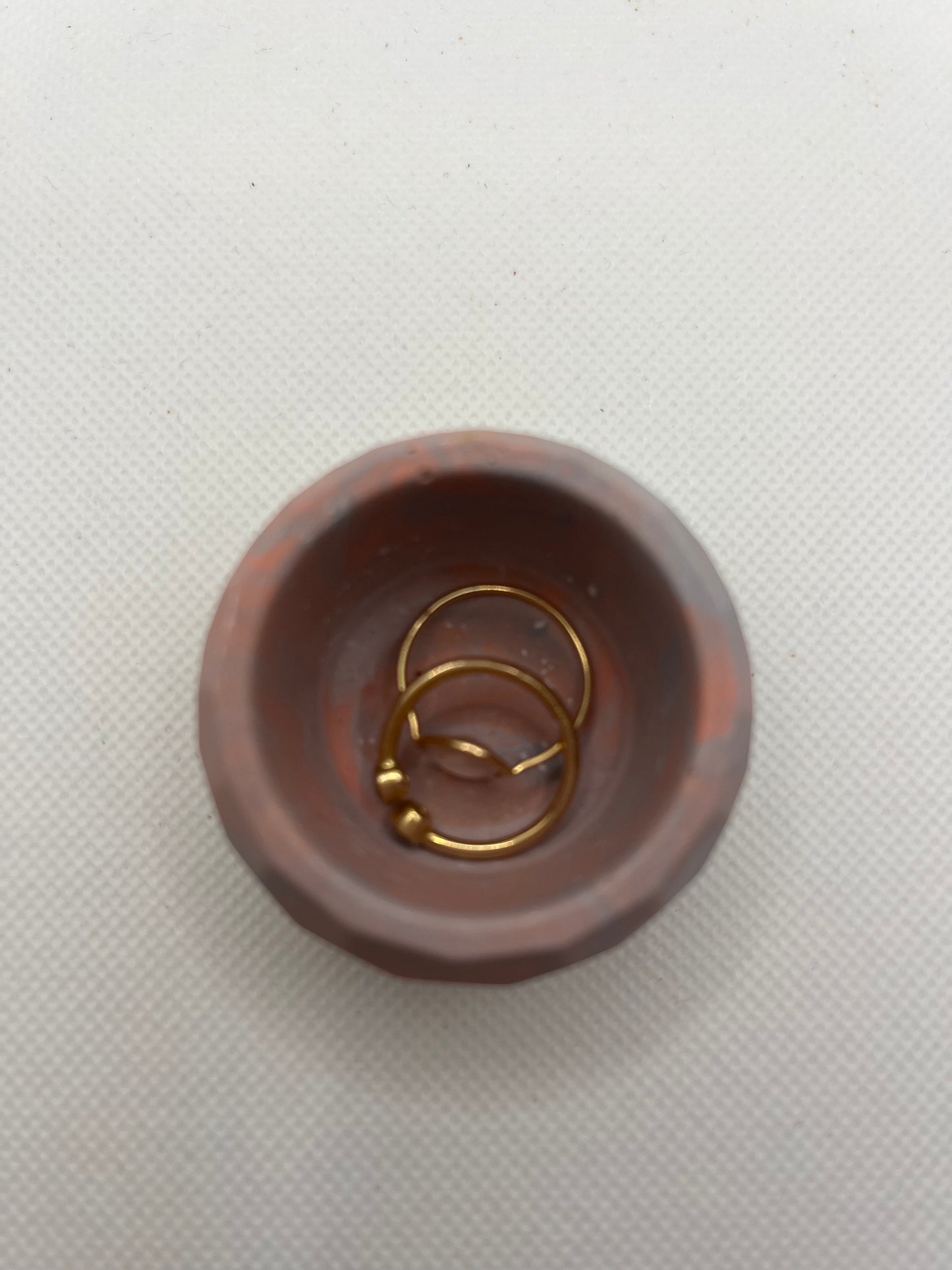 Mini pot rose et bleu