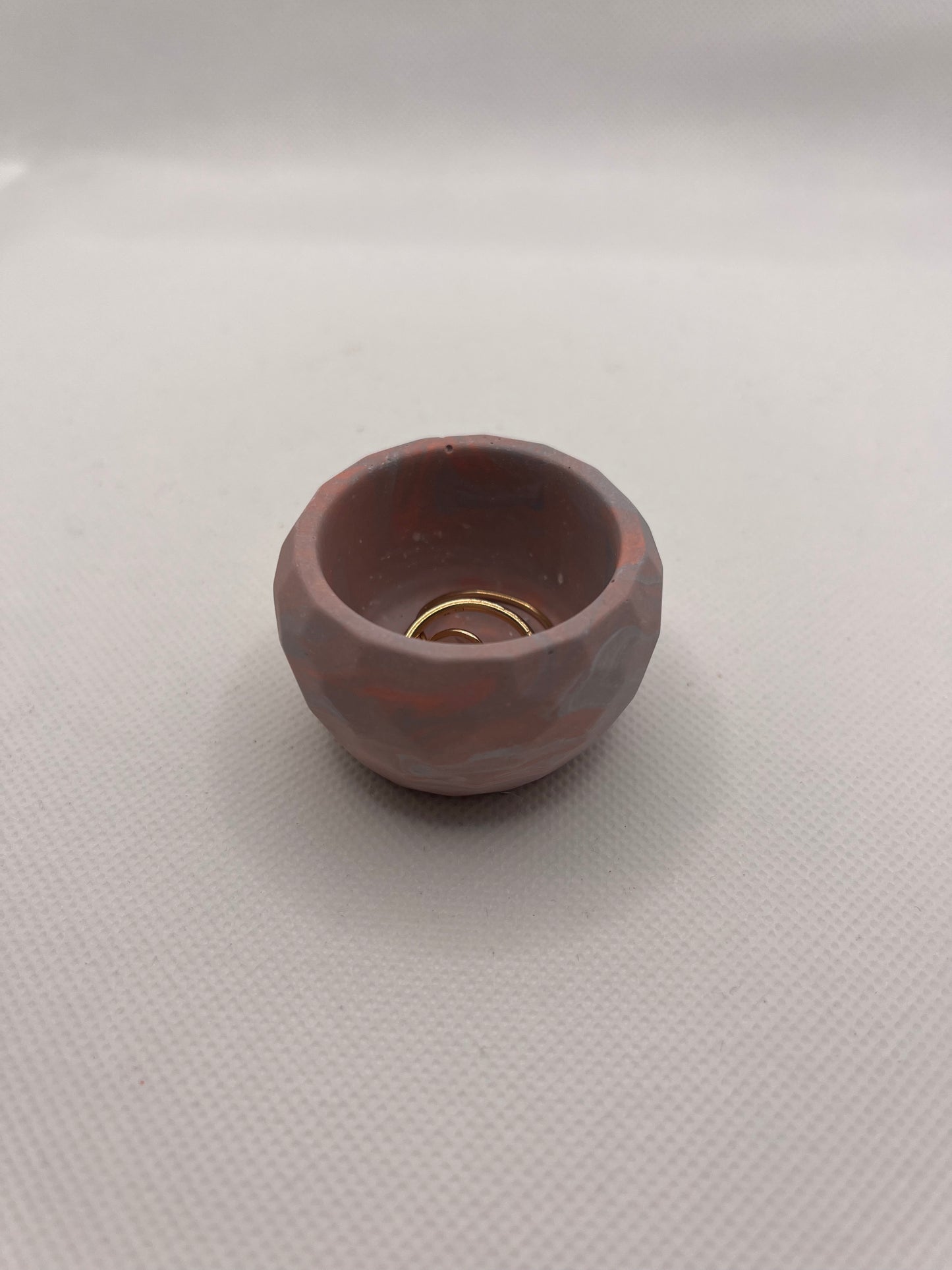 Mini pot rose et bleu